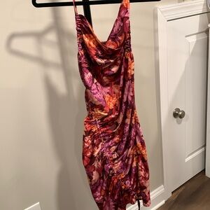 Fun floral mini dress